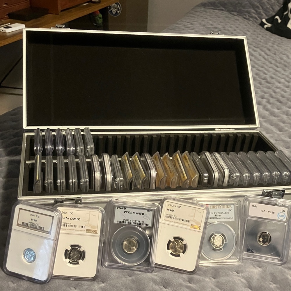 Silver dime lot 5 only